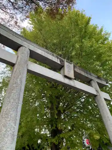 東石清水八幡神社の鳥居