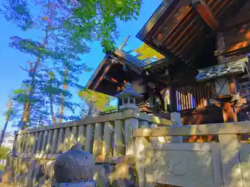 神明神社(上中町長間)の本殿・本堂