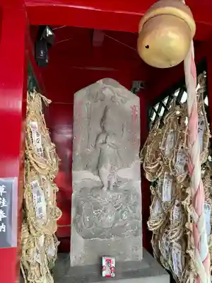 庚申塚(鳩森八幡神社社外)(東京都)