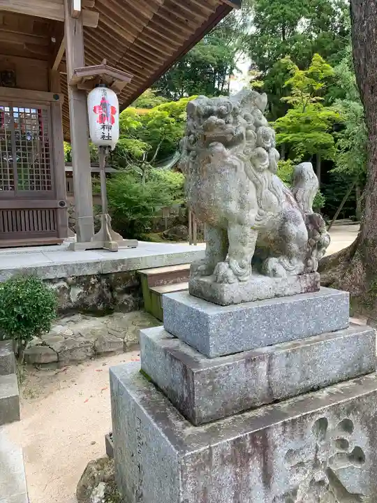 宝満宮竈門神社の狛犬