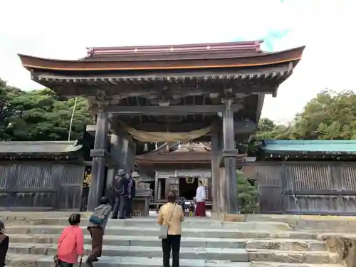 氣多大社の山門