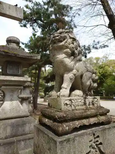 北野天満宮の狛犬