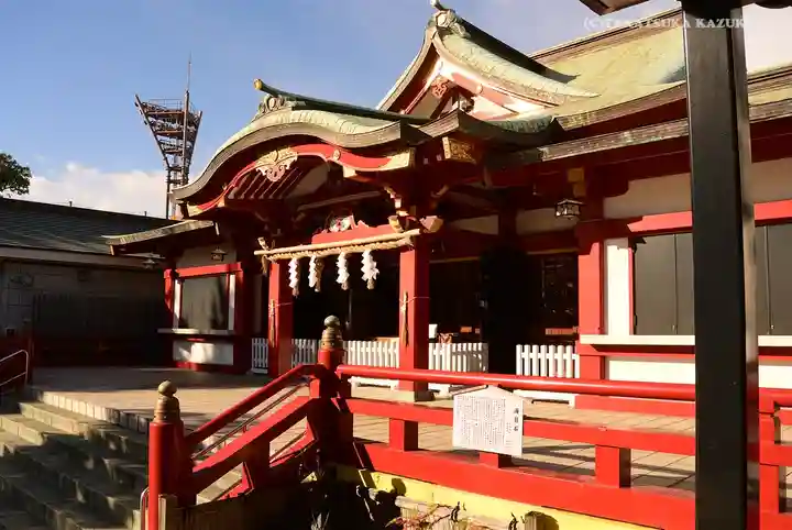 潮田神社の本殿・本堂