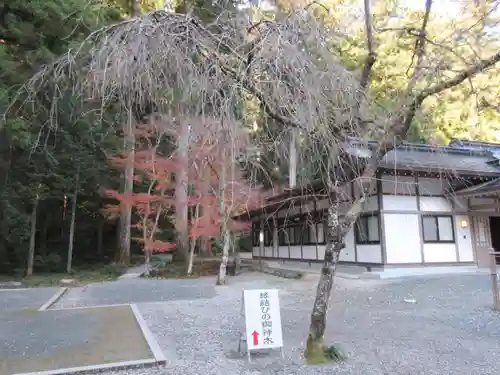 小國神社の庭園