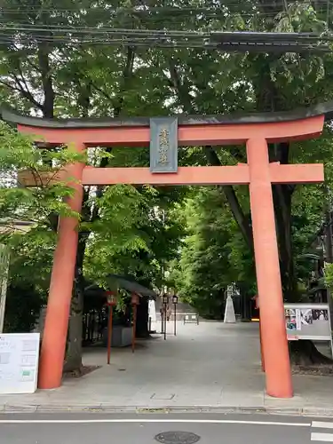赤城神社の鳥居
