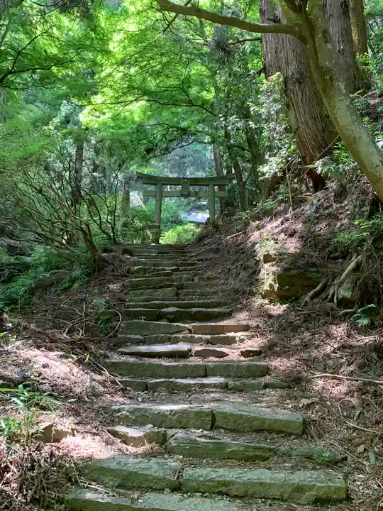 名草厳島神社の鳥居