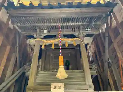 朝倉神社の本殿・本堂