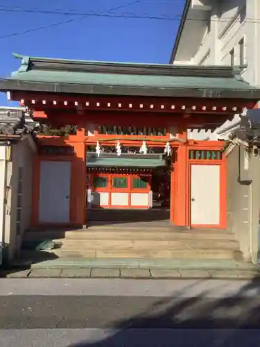 真清田神社の山門・神門