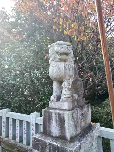 永谷天満宮の狛犬