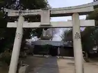 十五社神社の鳥居
