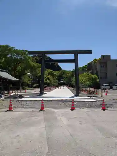 岐阜護國神社の鳥居