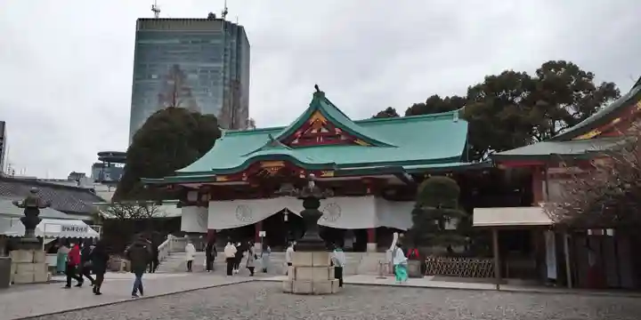 日枝神社の本殿・本堂
