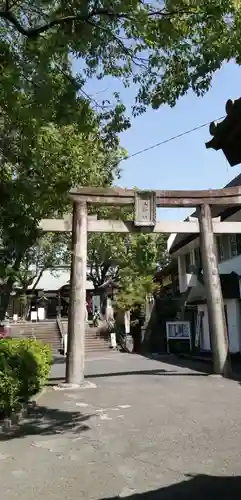 四山神社の鳥居