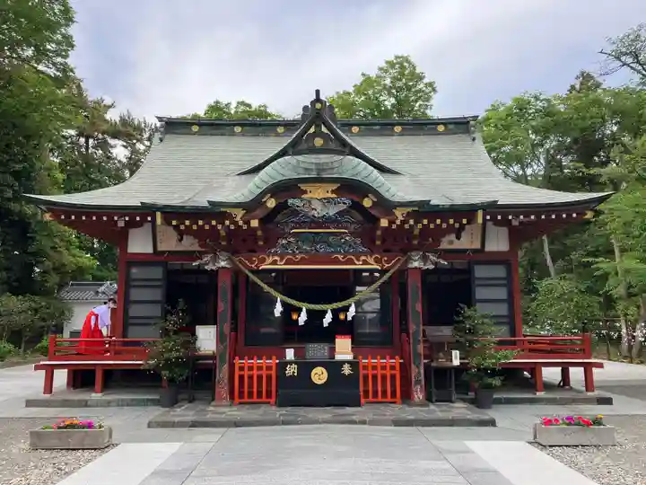 玉村八幡宮の本殿・本堂