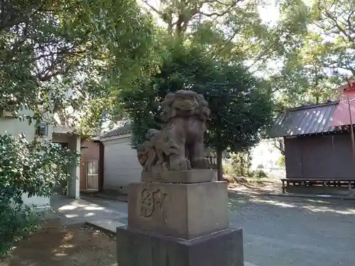 大熊杉山神社の狛犬