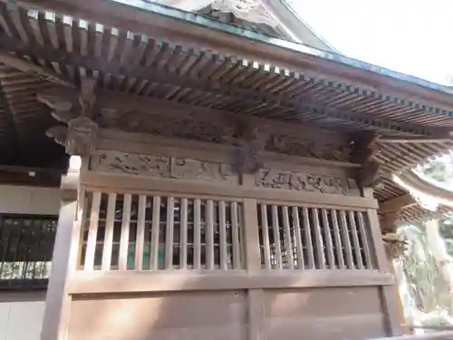 海南刀切神社の本殿・本堂