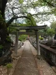 耕龍寺の鳥居