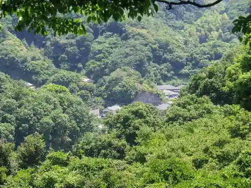 葛原岡神社の景色