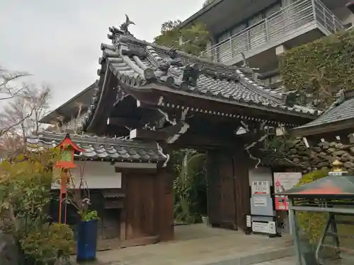 犬山寂光院の山門