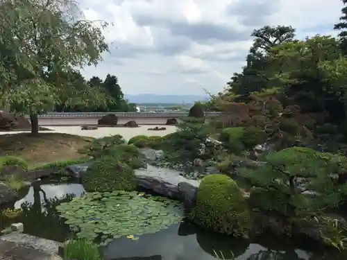 正法寺の庭園