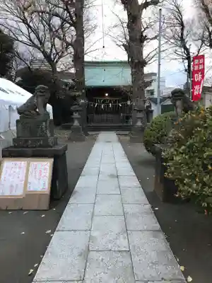 鵜ノ木八幡神社の本殿・本堂