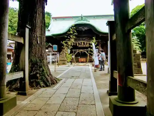下総国三山　二宮神社の本殿・本堂