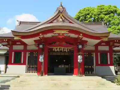 品川神社の本殿・本堂