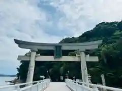 八百富神社の鳥居