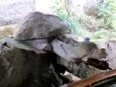 五所駒瀧神社の手水