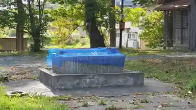 留萌神社の手水舎
