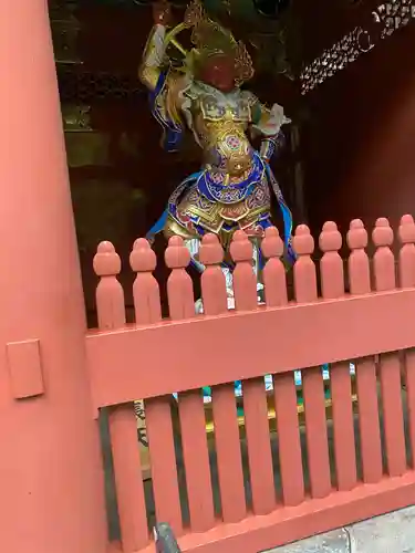 日光山輪王寺 大猷院の像