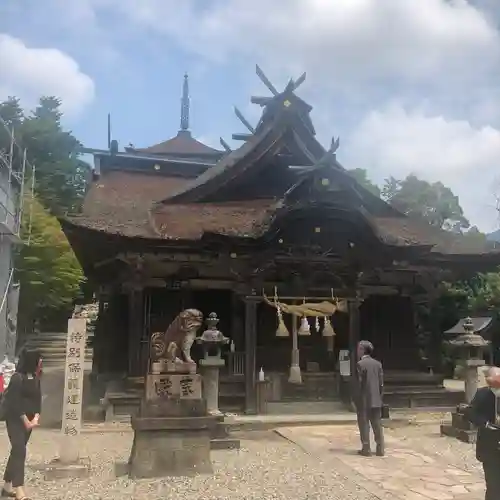 柏原八幡宮の本殿・本堂