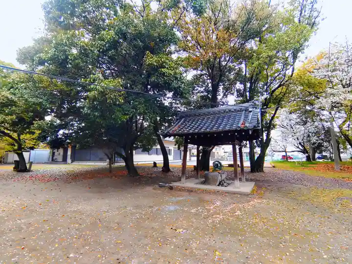 野見神社(今伊勢町)の手水舎