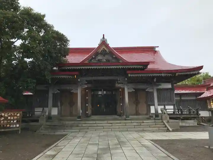 釧路一之宮 厳島神社の本殿・本堂