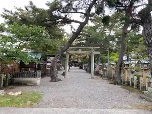 建部大社の鳥居