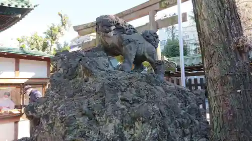 牛嶋神社の狛犬