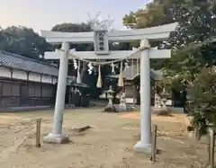 前開八幡神社の鳥居