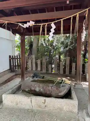 安居神社の手水舎
