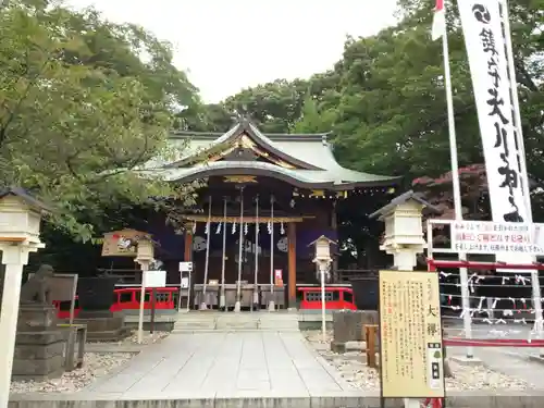 鎮守氷川神社の本殿