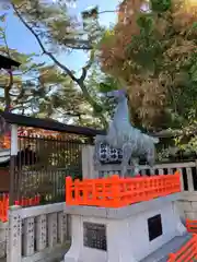 阿部野神社の狛犬