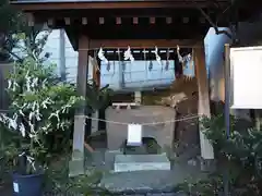 吹上稲荷神社の手水