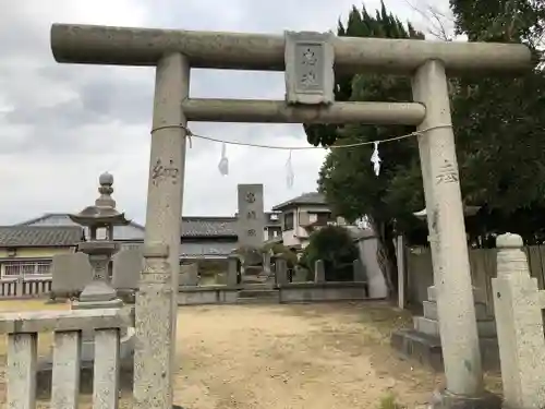 大麻神社の鳥居