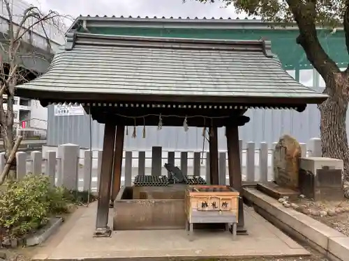 南宮宇佐八幡神社（脇浜神社）の手水舎