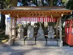 薬師寺八幡宮の像