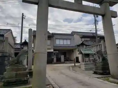 櫟原神社の鳥居