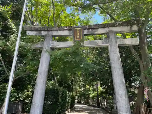 伊和志津神社の鳥居