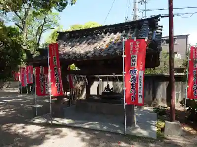 楠珺社（住吉大社末社）の手水舎