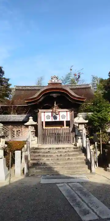 老杉神社の本殿・本堂