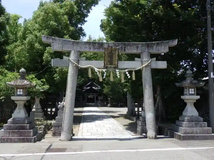 小竹八幡神社の鳥居