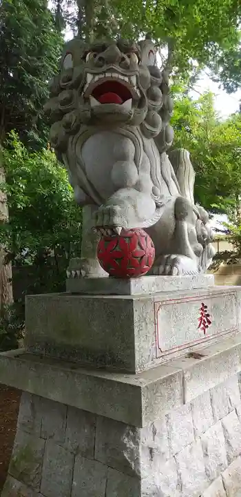 鹿嶋神社の狛犬